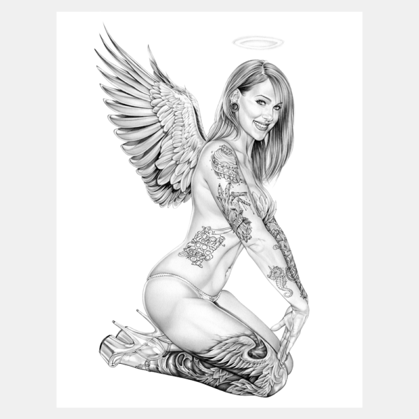 Armando Huerta Black and White Fine Art Print - Heaven-X